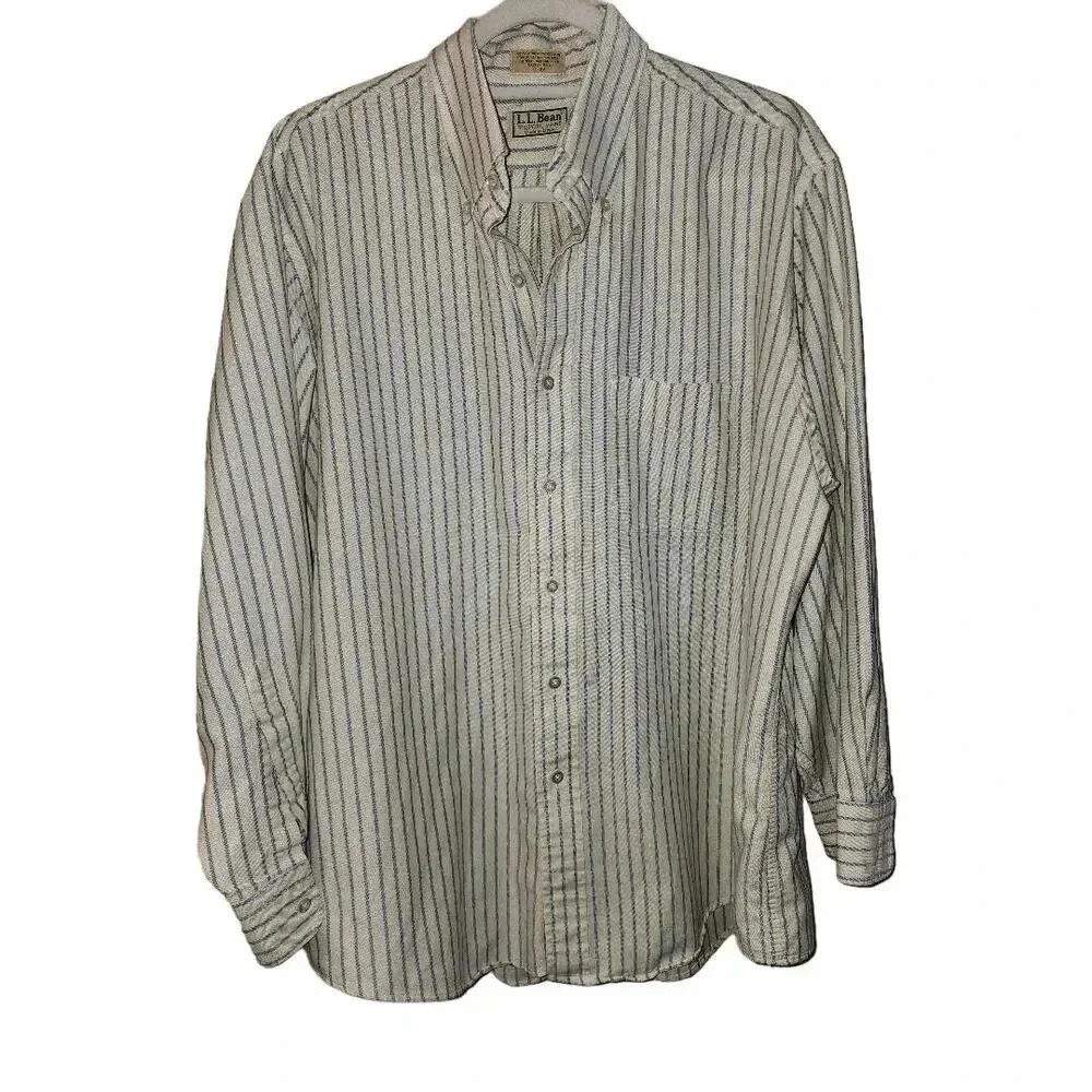 Vintage Men's L.L. Bean Button Down Large